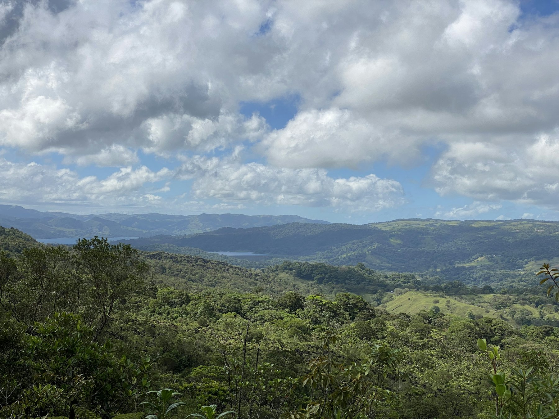 The Central Valley seen from the hills above Escazú